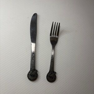 Collectible Gorham Big Bird Muppets Sesame Street Stainless Children's Flatware